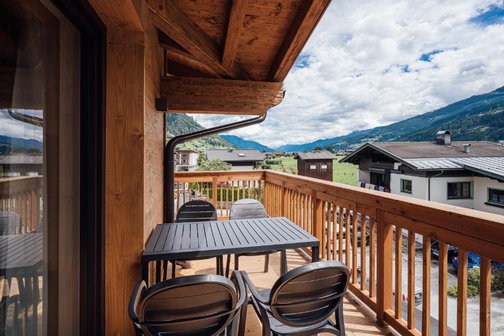 Balkon van een appartement bij Der Kehlbachwirt