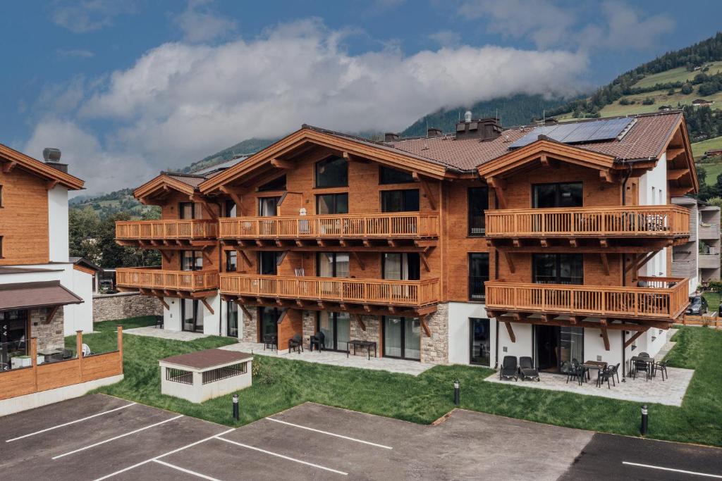 Alpenzicht vanaf Der Kehlbachwirt in Niedernsill, tussen Kaprun, Zell am See en Kitzbühel