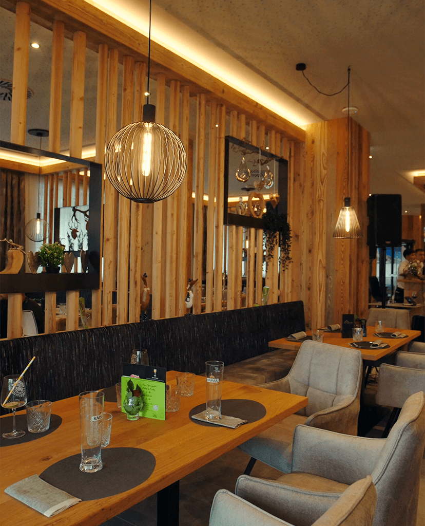 Het restaurant van Der Kehlbachwirt